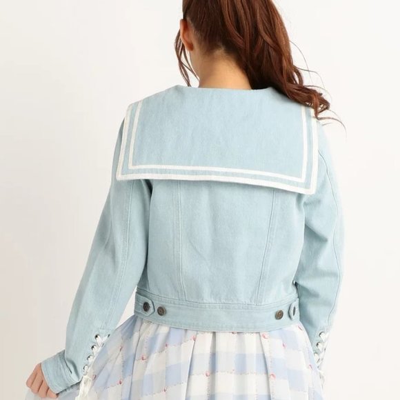 LIZ LISA Sailor Jean Jacket 2016 - Picture 7 of 7